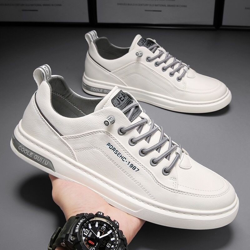 New Spring Collection Breathable White Sneakers
