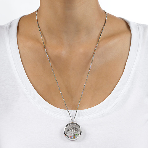 Family Tree Floating Locket