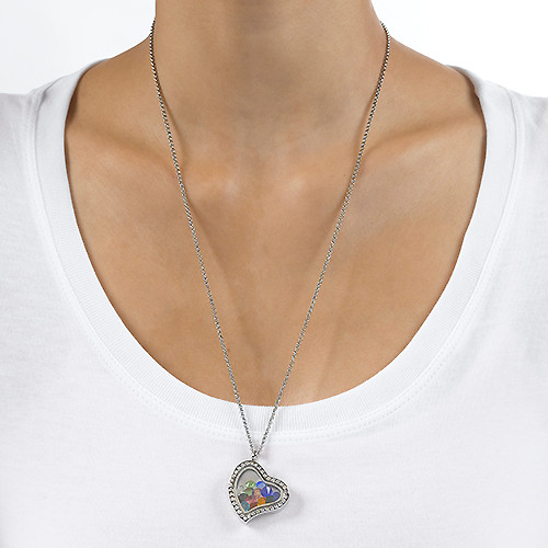 Birthstone Charms Floating Locket