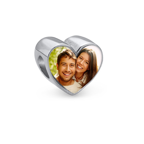 Heart Photo Bead