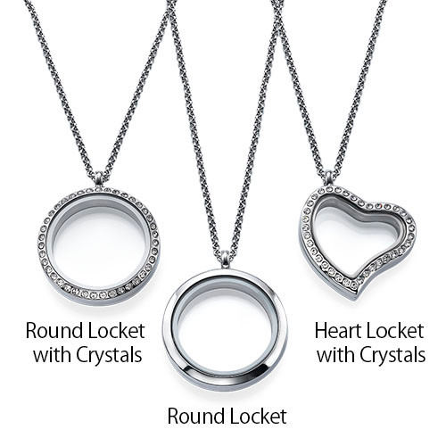I LOVE YOU Floating Charms Locket