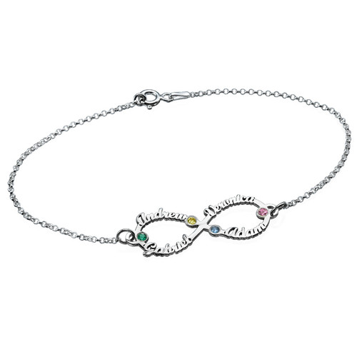 Infinity Bracelet with Names
