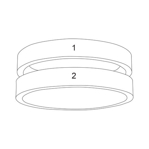 Two names ring in Rose Gold Plating